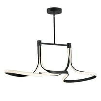 ET2 Lighting - Serpentine - 78W 2 LED Linear Pendant-15.75 Inches Tall and 16.25