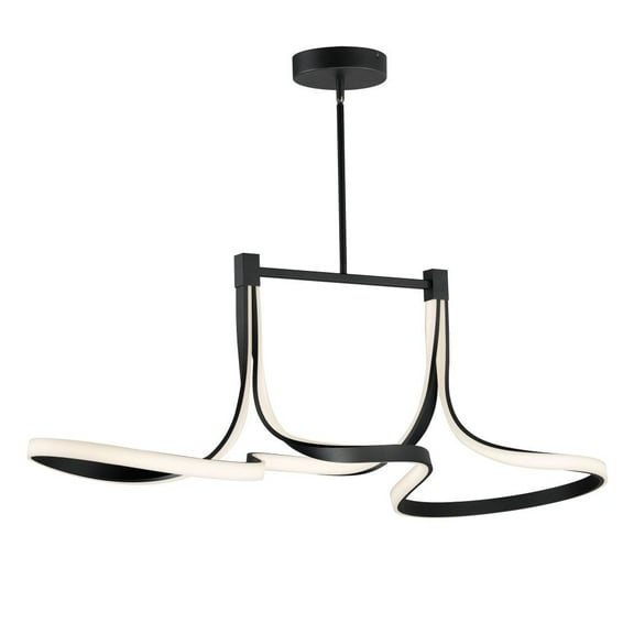 ET2 Lighting - Serpentine - 78W 2 LED Linear Pendant-15.75 Inches Tall and 16.25