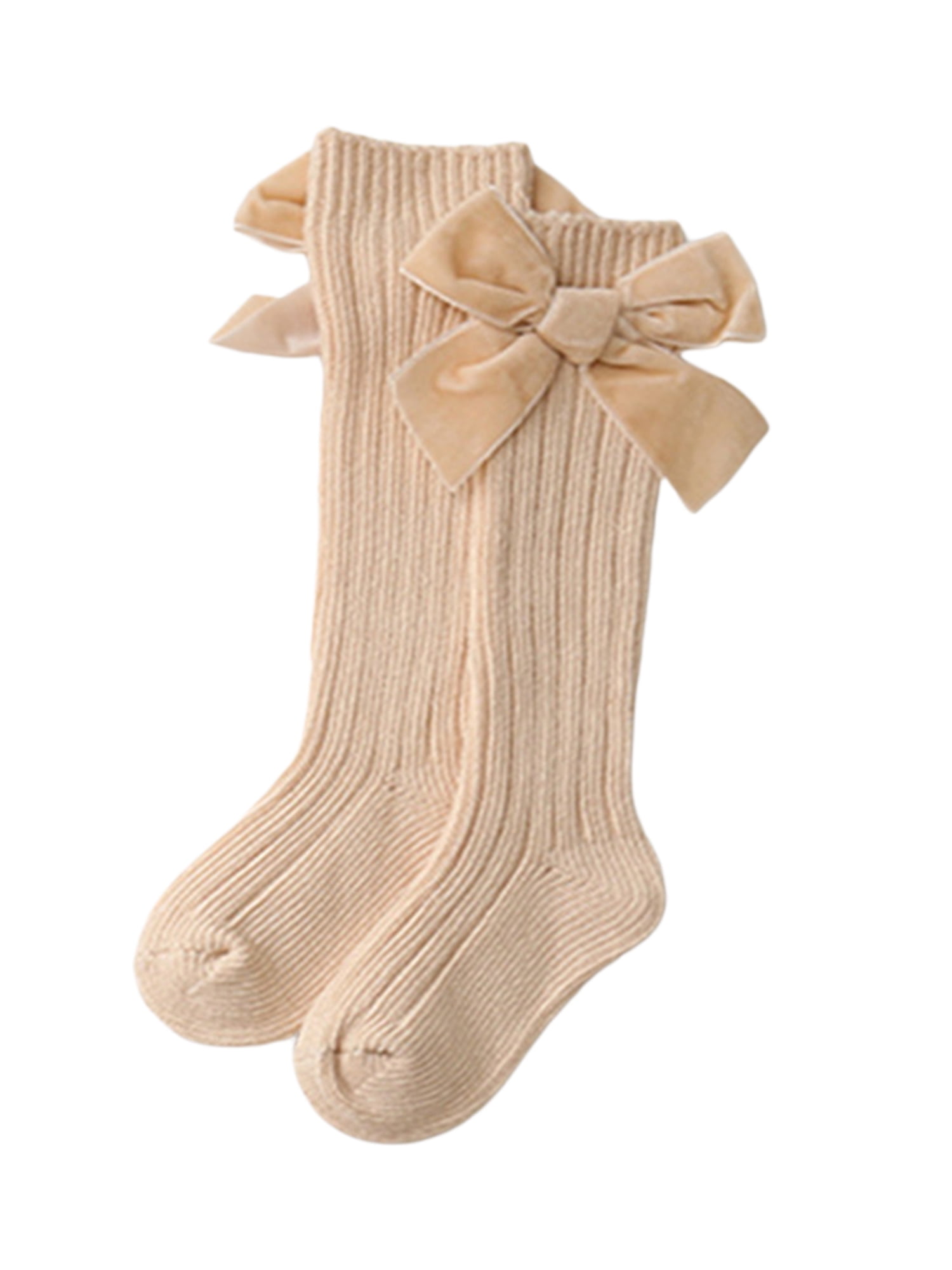 Lovely Kid Girl Shivering Cotton Knee-high Socks Long Stocking For 3--15 Age 