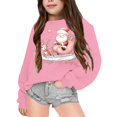 thumbnail image 2 of ZPYESWOW Merry Christmas Shirts Cropped Tshirt Trendy Tops Girls Clothes Size 8-10 4t Boy Clothes 6 Year Old Boy for Girls 4-6, Pink 18-24 Months, 2 of 4
