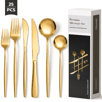 Disney Parks 50th Mickey Mouse Metal Cutlery Set, Luxe Icon