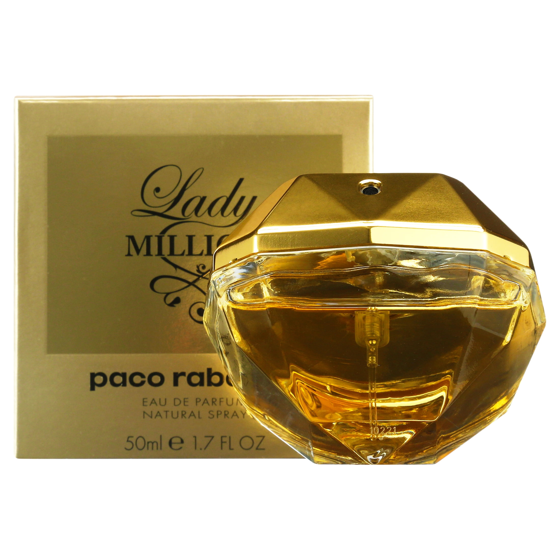 vinger schotel Shuraba Paco Rabanne Lady Million Eau De Parfum Spray, Perfume for Women, 1.7 Oz -  Walmart.com
