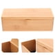 thumbnail image 5 of Caja de bambú con tapa, caja de madera de bambú para gafas, caja de almacenamiento de bambú para manualidades y recuerdos., 5 of 8