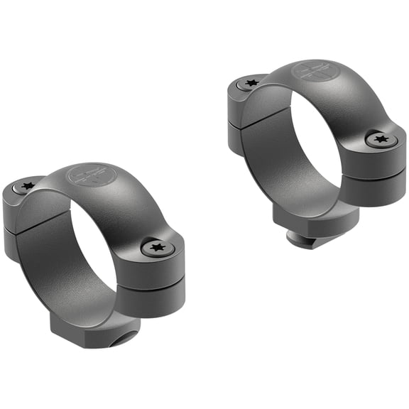 Leupold 49956 STD Rings Ring Set 30mm Dia Medium Black Matte