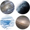 thumbnail image 6 of Universe Wall Art for Living Room Bedroom Earth Moon Wall Decor Black Hole Canvas Pictures Framed Artwork Modern Print Painting Home Walls Decoration 12 x 12 inch x 4 pcs, 6 of 6