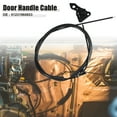 thumbnail image 2 of Unique Bargains 1PC Hood Release Cable Door Handle Cable Fit for BMW 318i Base 1.8L L4 - Gas 1992-1995 51231960853 Black, 2 of 6