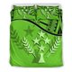 thumbnail image 2 of Juego de funda nórdica Kosrae - Bandera de Kosrae Verde, 2 of 6
