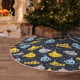 thumbnail image 5 of Bingfone Christmas Tree Skirt Mat Christmas Decoration Interior 36" -Watercolor Bathyscaphe, 5 of 6