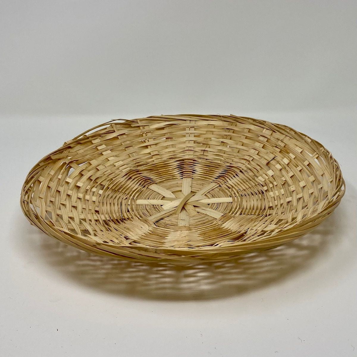 Set Of 4 Bamboo Plate Holder Tray