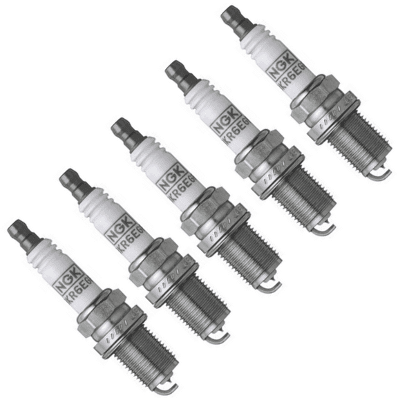 NGK G-Power Platinum Spark Plug BKR6EGP (5 Pack) for VOLVO 850 R 1996-1997 2.3L/2319cc