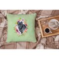 thumbnail image 4 of Carolines Treasures CK4285PW1414 Cane Corso Green Flowers Fabric Decorative Pillow  14Hx14W multicolor, 4 of 4