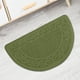 thumbnail image 3 of Sofa Vama Ropa de Cama Felpudo semicircular para entrada, para exteriores, antideslizante, para baño, color liso, fácil de limpiar for Navideño, 3 of 4