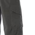 thumbnail image 6 of Qgtaibl Mens Baggy Pants Drawstring Elastic Waist Wide Leg Pant Streetwear Trendy Cargo Pockets Outdoor Hiking Pant Army Green L, 6 of 6