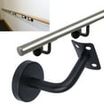 thumbnail image 2 of Goodhd Support de Rampe d'Escalier Noir Support de Mur Balustrade Forte, 2 of 4