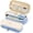 Blue, variant on CICIMELON Big Capacity Pencil Pen Case Large Storage Pencil Bag Pouch Organizer - Light Blue