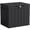 Black, variant on Homall 31-Gallon Resin Deck Box with Lockable Lid, Multi-Functional Outdoor Storage Bench for Patio, Garden, and Backyard, Black