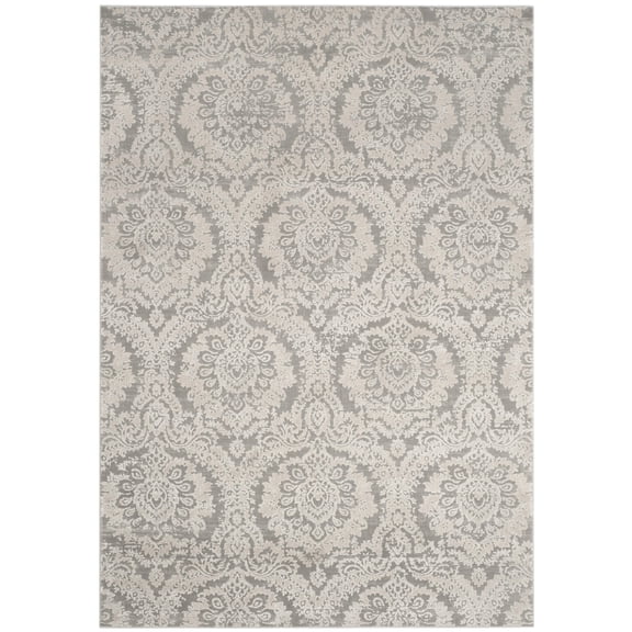 SAFAVIEH Princeton Collection PRN717G Grey / Beige Rug