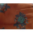 thumbnail image 4 of oneOone Georgette Viscose Fabric Leaves & Floral Block Print Fabric BTY 42 Inch Wide, 4 of 5