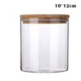 thumbnail image 3 of Glass Kitchen Storage Canister Large Capacity Storage Jar for Food Storage Organization  10*25cm, 3 of 7