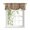 Beige, variant on Brown Geometric Tie Up Valances Curtain, Southwestern Motifs Tribal Ethnic Rustic Wood Grain Adjustable Rod Pocket Window Treatment Short Tie Up Curtains Valances for Kitchen Bathroom 42x12 Inches