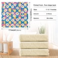 thumbnail image 6 of Yayeee 6 Pack Kitchen Dish Cloths Set for Washing Soft Drying Absorbent Microfiber Towels, Blue Checkered Daisy, 6 of 9