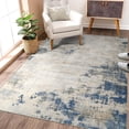 thumbnail image 2 of Washable Living Room Rug, Modern Abstract Soft Non-Slip Accent Rug, Indoor Floor Carpet for Bedroom, Bathroom, and Kitchen, 2 of 9