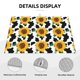 thumbnail image 3 of Balery Cute Cow Print Sunflower B Alfombrilla de Secado para Cocina, 18x24 Pulgadas, Súper Absorbente para Platos y Encimeras, 3 of 7