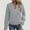 Gray-9, variant on ChaoHeng Jackets for Women Clearance Under $10 Fashion Casual,Women's Casual Solid Long Sleeved Zipper Jacket Top Jacket