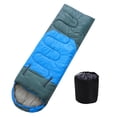 thumbnail image 2 of LJNYFDC Sac de Couchage Lavable en Machine Rectangulaire pour Adulte avec Fermeture Éclair Doublure Douce Design Réglable Lavable en Machine pour Randonnée en Plein Air, 2 of 6