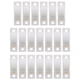thumbnail image 1 of 20 clips de cable autoadhesivos, clips de plástico para cables domésticos, 1 of 6