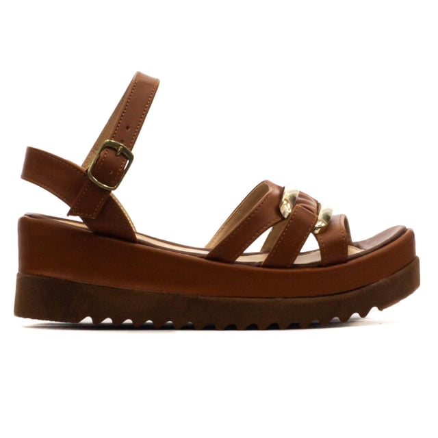 Sandalias Zmexico para Mujer NI26301 cafe 22