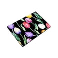 thumbnail image 3 of MKHERT Floral Spring Flower Tulips Doormat Rug Home Decor Floor Mat Bath Mat 23.6x15.7 inch, 3 of 3
