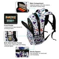 thumbnail image 4 of ALAZA Butterfly Backpack Elementary School Bag Bookbag Travel Rucksack, 4 of 7