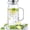 Clear, variant on Large Glass Pitcher with Lid and Handle, 1 Gallon Water Pitcher for Fridge, Glass Carafe for Hot/Cold Water, Iced Tea Jug for Coffee, Juice and Homemade Beverage
