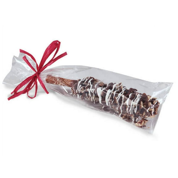 Pack Of 100, 3 X 8" Solid Clear Flat Cello Bags 1.2 Mil Made In USA