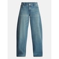 thumbnail image 5 of No Boundaries Ultra Baggy Jeans, 30.5", 32.5'', 34.5" Inseams, Women's and Women's Plus 00-4X, 5 of 6