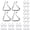 A2_40pc Clear 1.89x1.5in, variant on Veeogra 4Pc Tablecloth Clips,Table Cover Clamps,Plastic Clear Holders,Tablecloth Weights,Heavy Duty Windproof Design,Indoor & Outdoor Use,For Indoor & Outdoor Use,1.89X1.5In