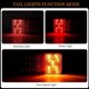 thumbnail image 2 of 2PCS LED Tail Lights Multifunctional LED Trailer Lights 12V Waterproof Parking Position Turn Signal for Truck Trailer Caravan Tractor, 2 of 5