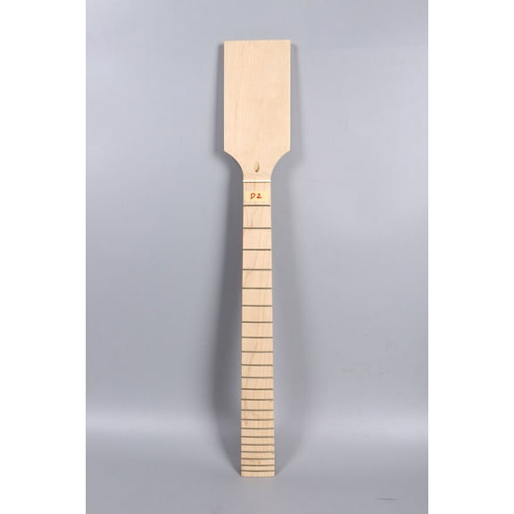 Siemonic Maple Electric Guitar Neck 24 Fret 25.5 inch Maple Fretboard Unfinished