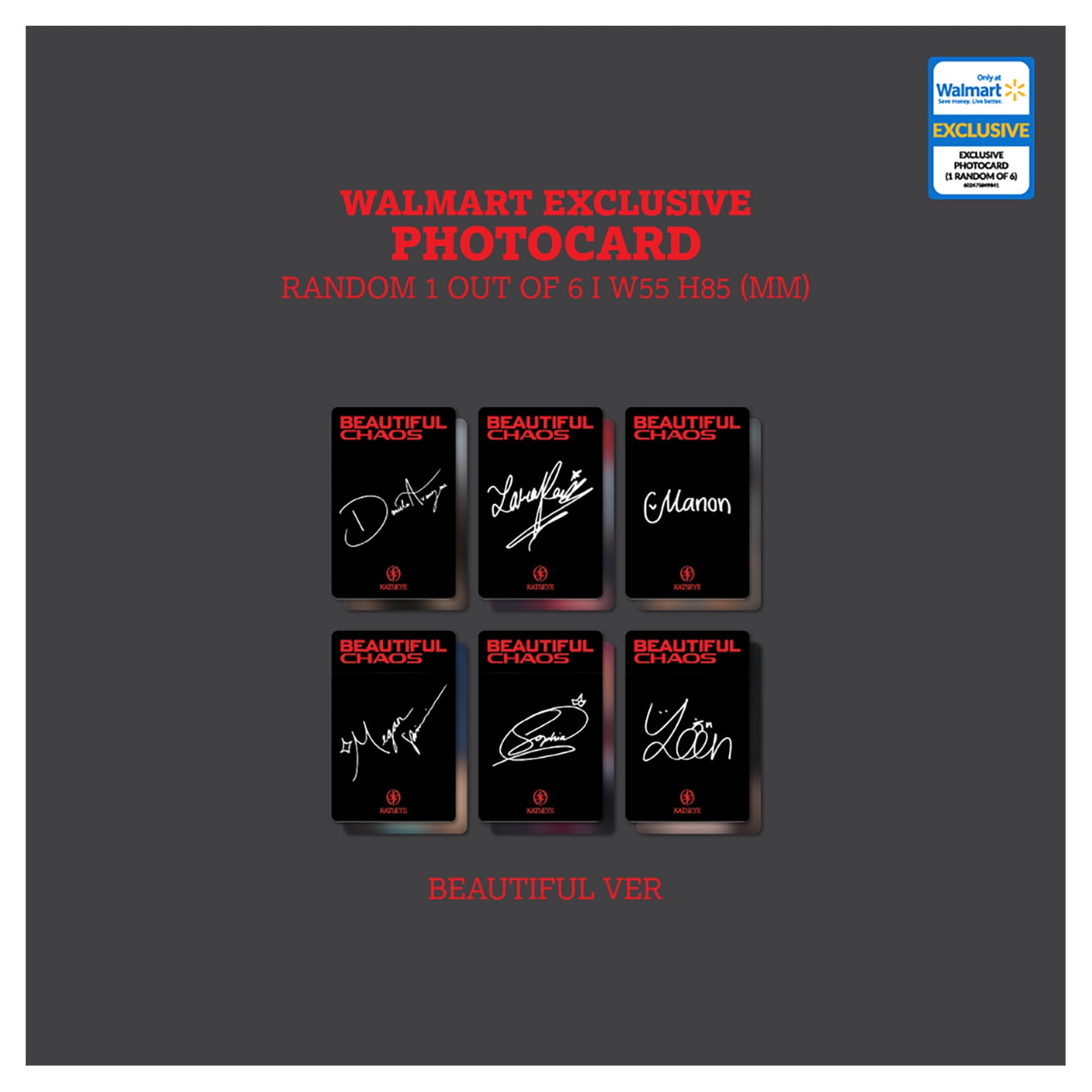 Katseye - BEAUTIFUL CHAOS - Beautiful Version (Walmart Exclusive) - CD