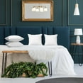 thumbnail image 4 of Weaves & Knits 18" x 18" Decorative Pillow Inserts (Pack of 4, White) for Bed and Couch, 4 of 7