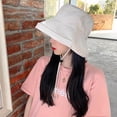 thumbnail image 4 of Neinkie Femmes Packable Réversible Chapeau de Seau UV Protection Solaire Large Bord Été Plage Casquette, 4 of 7