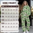 thumbnail image 5 of Renewold St. Patrick's Day Outfits Sweatsuits Women 2 Piece Lounge Sets Women's Activewear Workout Pants and Long Sleeve Top Matching Set, Green Clover Ireland Top Hat Elephant Print, M, 5 of 7