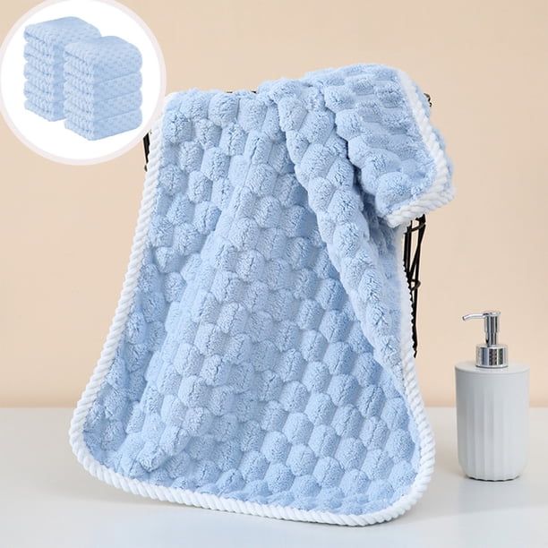 Xihbxyly Juego de Toallas, Toallas de Baño Suaves y Absorbentes, Toallas de Mano de Secado Rápido, Toallitas de Lujo, Uso Diario, Artículos Esenciales para El Baño, Lavables a Máquina.