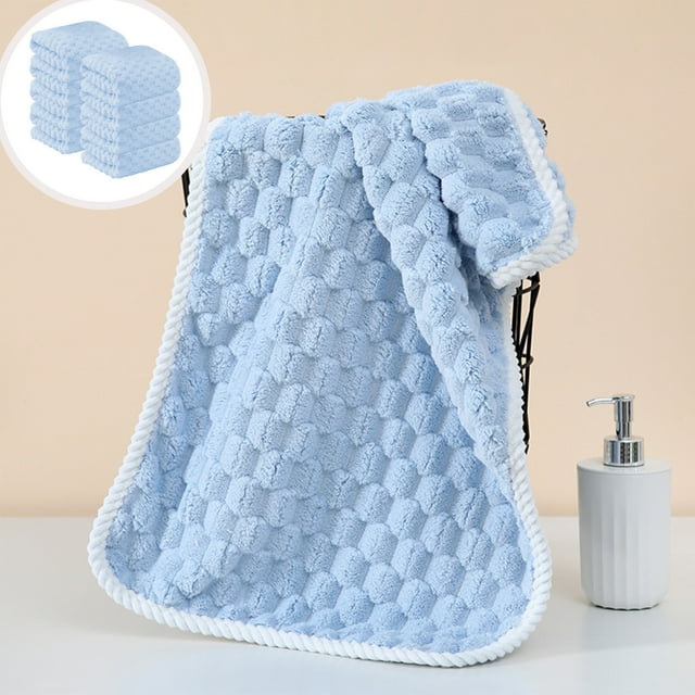 Ovzne 8 Piece Towel Set Soft Absorbent Bath Towels Hand Towels And Washcloths For Bathroom Highly Durables Quicks Drying Machine Washable On Clearance