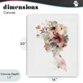 thumbnail image 4 of Stupell Industries Modern Crowned in Nature Silhouette Canvas Art, 16 x 20, by Svetlana Aleynikova, 4 of 8