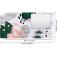 thumbnail image 2 of Extended Gaming Mouse Pad (35.4x15.7 in), Large Stable Rubber Base Mousepad with Stitched Edges, Keyboard Mouse Mat Desk Pad for Work, Game, Office, Home - Weeds, 2 of 6