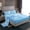 Blue, variant on jejeloiu Kawaii Cartoon Bow Twin Sheet Sets,Pink Ice Cream Pattern Bedding For Girl Kids 3 Pieces