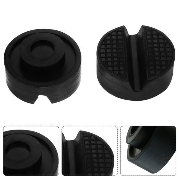 LABSERRON 2Pcs Automotive Lift Rubber Pads for Jack Stand 7X7X3Cm to 2.75X2.75X1.18In