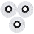 thumbnail image 1 of 3 Repuestos de Microfibra para trapeador Brandtrendy Mop intercambiable redondo giratorio 360, 1 of 7